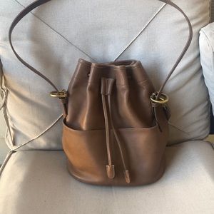 Vintage Coach Drawstring Purse
